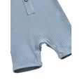 thumbnail image 5 of Bagilaanoe Newborn Baby Girl Boys Short Jumpsuit Sleeveless Bodysuit 6M 12M 18M 24M Infant One Piece Romper Shorts, 5 of 8