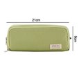 thumbnail image 2 of Estuche grande para lápices con 3 compartimentos, bolsa para lápices de gran capacidad, bolsa para guardar bolígrafos, 2 of 5