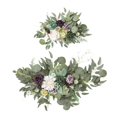 thumbnail image 2 of Mornei Wedding Arch Flowers Artificial Flowers Swag Arch Fake Decorative Flower Garland, 2 of 9