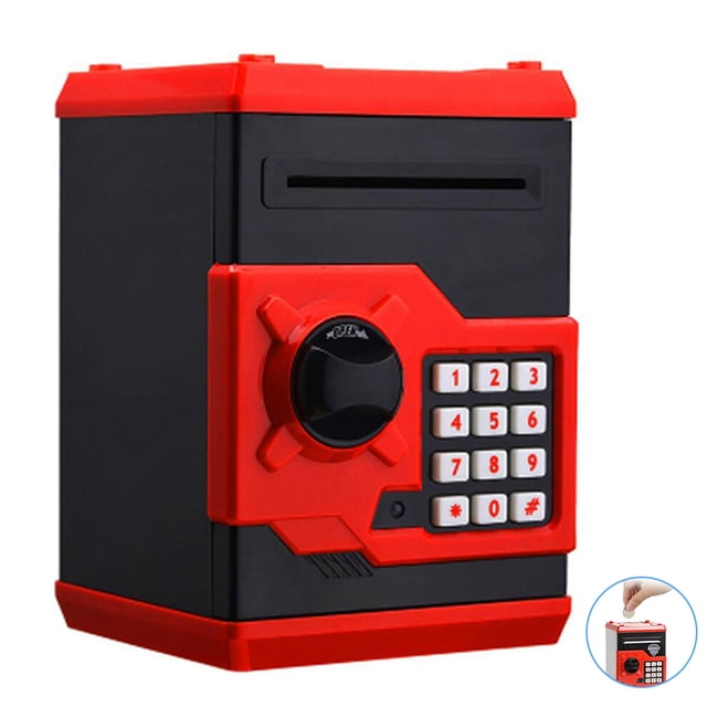 Password Coin Bank Mini Electronic Password Money Saving Box ATM Bank for Kids
