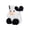 Black, variant on Stuffed Animal - Fun Collectible Plush for Kids and Adult Collectors - Perfect for Decorating Rooms and Birthday Gifts, Cartoon Cute Yellow Cow Plush Toy