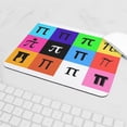 thumbnail image 5 of CafePress - Colorblock Happy Pi Day Mousepad - Non-slip Rubber Mousepad, Gaming Mouse Pad, 5 of 6