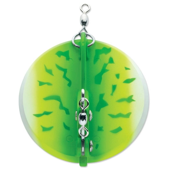1 Dipsy Diver Green Fire UV/Chrome Bottom