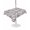 Purple, variant on Outdoor Table Cloth with Umbrella Hole and Zipper, Grey Ombre Waterproof Rectangle Tablecloth 54"x80", Summer Minimalist Ocean Waves Washable Table Cover for Outside Party Patio Picnic