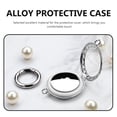thumbnail image 3 of Miangastore Air Tag Keychain Holder Simple Design Copper Alloy 1Pcs 1.7X1.3In, 3 of 9