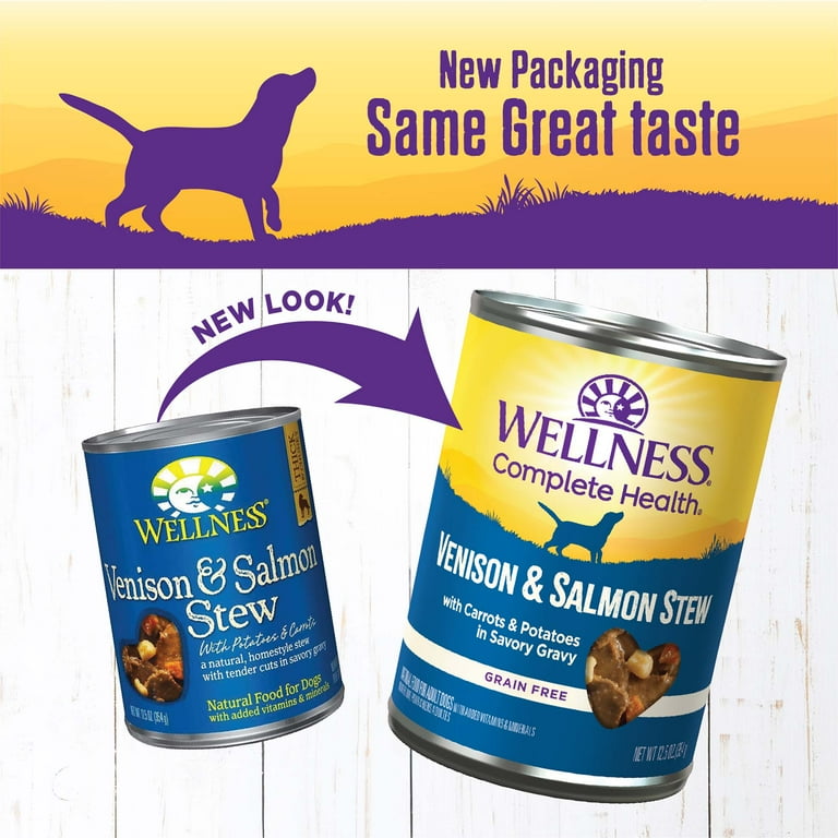 Wellness Thick Chunky Natural Grain Free Canned Dog Food