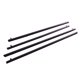 thumbnail image 3 of 4 Uds. Cinturón de sellado embellecedor para moldura de ventana de burlete de coche para Honda Civic 2006-2011 Sincero Hogar, 3 of 5