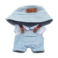 thumbnail image 4 of Camisa y pantalones de muñeca de peluche Hugo para muñecas de 15 cm y 17 cm con sombrero, 4 of 9