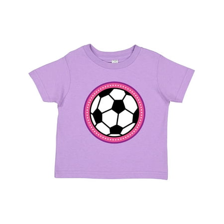 

Inktastic Soccer Player Girls Sports Ball Gift Toddler Toddler Girl T-Shirt