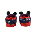 thumbnail image 6 of Mickey Mouse Toddler Boy's Plush ALine Slippers with 3D Ears CH0494O, 6 of 7