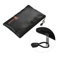 thumbnail image 2 of Hand bag,Document Silicone Coated Zipper File Valuables Fire Resistant With Resistant With Zipper Water Fire Resistant Size Coated Money Pouch Ldhs Pouch Lder Water Wyan, 2 of 6