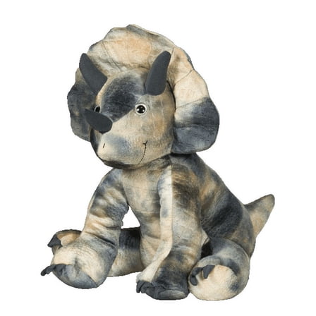 Tops The Triceratops 16-Inch Plush Toy in Mummy Morph Suit - Halloween-Themed Triceratops Stuffed Animal - Perfect for Halloween Parties