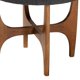 thumbnail image 3 of Taburete Baxton Studio Theo Japandi de tela gris oscuro, 3 of 8