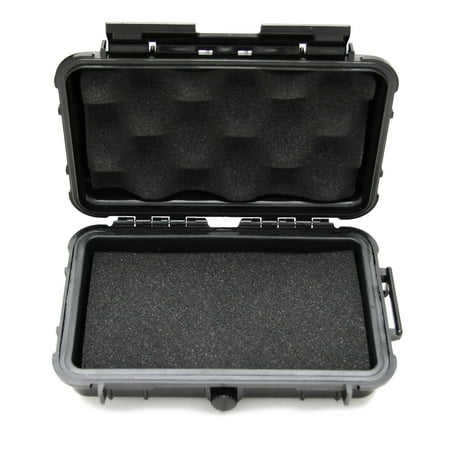 CASEMATIX Portable Hard Drive Case Fits Seagate External Hard Drive and USB 3.0 Cable - Waterproof Hard Case Only
