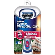 Gillette Fusion Proglide, Manual Razor, St. Louis Cardinals, 1ea