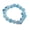 D, variant on SmartBy Clear Faux Crystal Beaded Bracelet Stretch Lightweight Hypoallergenic Women Girls Round Faux Gemstone Bracelet Fashion Jewelry