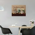 thumbnail image 7 of LAMIRO Kitchen Wall Art Farmhouse Rustic Kitchen Pictures Wall Decor Canvas Print Painting Modern Home Framed Artwork For Living Room Dining Room 12", 7 of 7