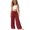 0#^Wine1051, variant on WOYY Girls Wide Leg Pants Casual Elastic Waist Loose Fit Trousers Daily Wear, Sizes 4-15