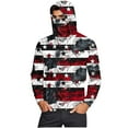 thumbnail image 6 of successthop Sun Protection Clothing for Adults American Themed Unisex with Face Cover Hooded Long Sleeve American Themed Jacket for Outdoor Driving Traveling Hiking Fishing 4XL, 6 of 8