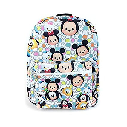 Backpack - Disney - Tsum Tsum Friends 16" White New 120078