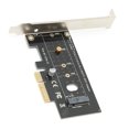 thumbnail image 1 of Pcie Riser, PCI-E 3.0 X4 To M.2 NVMe SSD NGFF Adapter Card Compatible For   For  8 For  10 For, 1 of 8