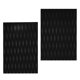 thumbnail image 3 of Almohadilla de tracción con ranuras de diamante EVA para cubierta, almohadilla de cola para surf, skimboard, Negro, 3 of 5