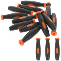 RENACLIPY Tool Handle Grip Replacement Rubber Black 15Pcs 2.36X0.39X0.39in