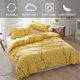 thumbnail image 2 of Juego de Funda Nórdica WONGS BEDDING Amarilla Floral Queen con 2 Fundas de Almohada, 2 of 7