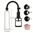 thumbnail image 3 of Xbonp Penis Pump with Strong Suction, Black, 1 Piece, 3 of 5
