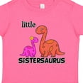 thumbnail image 4 of Inktastic Little Sistersaurus Girls Toddler T-Shirt, 4 of 5