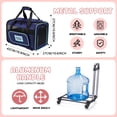 thumbnail image 4 of Cat Carrier with Wheels Soft Carrier for Puppy Cats Under 44lbs, Rolling Cat Carrier for Travel, Camping, Outdoor, 4 of 7