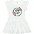 thumbnail image 3 of Inktastic Big Sister with Flower Circle Girls Toddler Dress, 3 of 5
