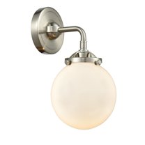 Innovations Lighting 284-1W-6 Beacon Beacon 11" Tall Bathroom Sconce - White