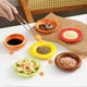 thumbnail image 2 of Stackable Burger Plate Set,Hamburger Plate set,Burger 6-layer Mini Dinner Plate, 2 of 5