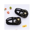 thumbnail image 4 of Newborn Baby Girl Sweet Princess Shoes Star Net Yarn Bowknot Crib Shoes Toddler Cute Soft Sole Shoes 0-18M, 4 of 6