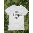 thumbnail image 3 of The Cheerful One T-Shirt Women -Smartprints Designs, Female XX-Large, 3 of 4