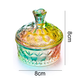 thumbnail image 2 of Recipiente de placa de vaso de cristal para arte de uñas polvo acrílico y líquido, taza para arte de uñas plato de joyería pincel para arte de uñas portaherramientas Jormftte CPB-DE-LYY410-1, 2 of 5