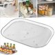 thumbnail image 5 of 2X Organizador de Plataforma Giratoria para Refrigerador, Estante de Almacenamiento Rectangular Giratorio de 360 Grados, Bandeja Giratoria Transparente para Gabinete de Cocina, 5 of 5