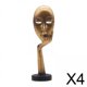 thumbnail image 1 of 4xThinker Escultura Estatua Hogar Estatua Moderna Librería Decoración Estilo 1 Oro, 1 of 7