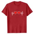 thumbnail image 4 of Tops para hombre, blusas y camisas de manga corta con cuello redondo para hombre, camisetas casuales con estampado de moda para hombre, blusa de manga corta, blusa de poliéster para hombre., 4 of 4