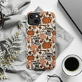 thumbnail image 6 of Pumpkin Spice & Jesus Christ Fall Phone Case, Autumn Pumpkin & Cross Design iPhone 16 15 14 13 12 Pro Max Mini Cover, 6 of 6