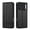 Black, variant on For iPhone 18 Pro PU Leather Wallet Flip Case, 3 Card Slots, ID Window & Cash Pocket, Magnetic Closure, Shock-Absorbing TPU Inner Shell, Slim Folio Protective Cover,Black
