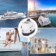 thumbnail image 3 of Yacht 1100gph Bomba de agua de sentina sumergible automática con interruptor automático para caravana Camping Marine White + Black (g1100-40-12 12v) kaili Sencillez, 3 of 5