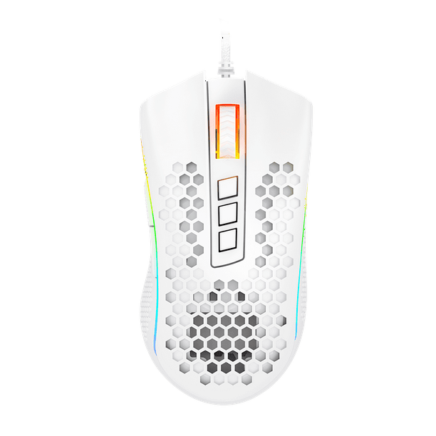 Mouse Gamer Redragon Storm Elite M988w Blanco Redragon M988 RGB