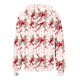 thumbnail image 4 of Puntoco Chaqueta Con Capucha Y Manga Larga Con Cremallera Y Estampado Navideño Informal Para Mujer, 4 of 6