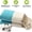 Turquise, variant on Mykonos 2-Pack Turkish Cotton Hand Towels – Turquoise, 40x19 in, Soft Absorbent Decorative Bathroom Towel Set