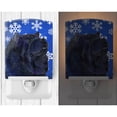 thumbnail image 2 of Caroline's Treasures SS4639CNL Chow Chow Winter Snowflakes Holiday Ceramic Night Light, 6x4x3", multicolor, 2 of 2
