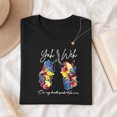 thumbnail image 2 of Jollimate Yah Weh Floral Lungs Shirt, Christian Faith Graphic Tee, Botanical Inspirational T-Shirt, Breath Speaks His Name Gift, 2 of 4