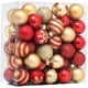thumbnail image 1 of 50 bolas chapadas en Navidad, adornos dorados para árbol de Navidad, bolas colgantes para árbol de Navidad, adornos colgantes de Navidad, bolas decorativas de corazón de estrella D, 1 of 5