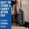 thumbnail image 3 of Foldable Plastic Toilet Squat Stool 8-inch Bathroom Squatting Posture Poop Stool, 3 of 11
